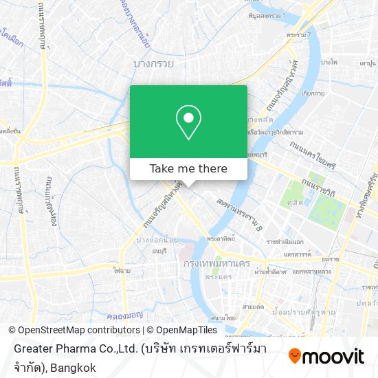 Greater Pharma Co.,Ltd. (บริษัท เกรทเตอร์ฟาร์มา จำกัด) map
