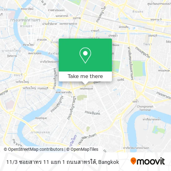 11 / 3 ซอยสาทร 11 แยก 1 ถนนสาทรใต้ map