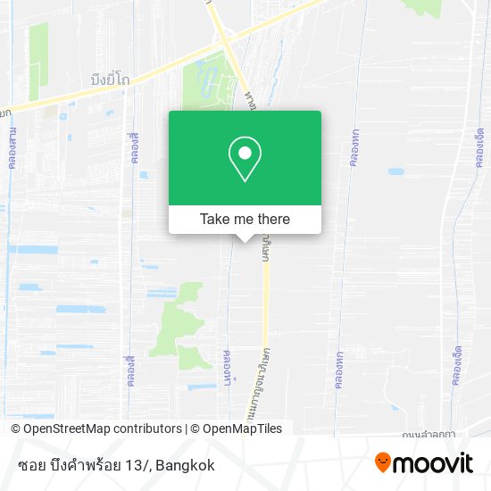 ซอย บึงคำพร้อย 13/ map