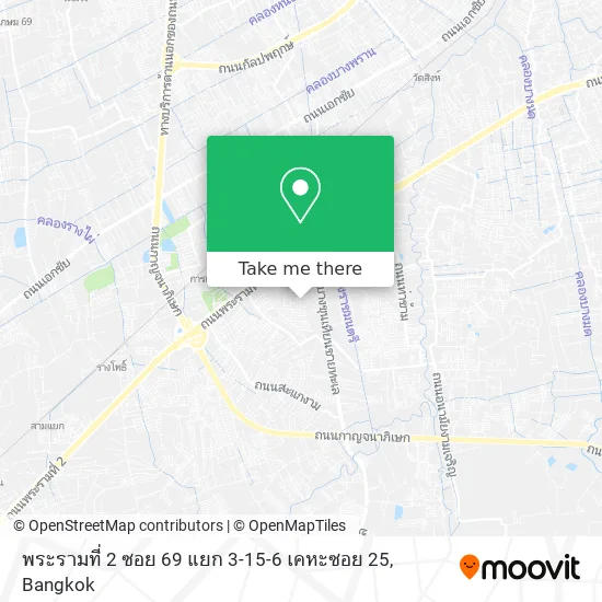 พระรามที่ 2 ซอย 69 แยก 3-15-6 เคหะซอย 25 map