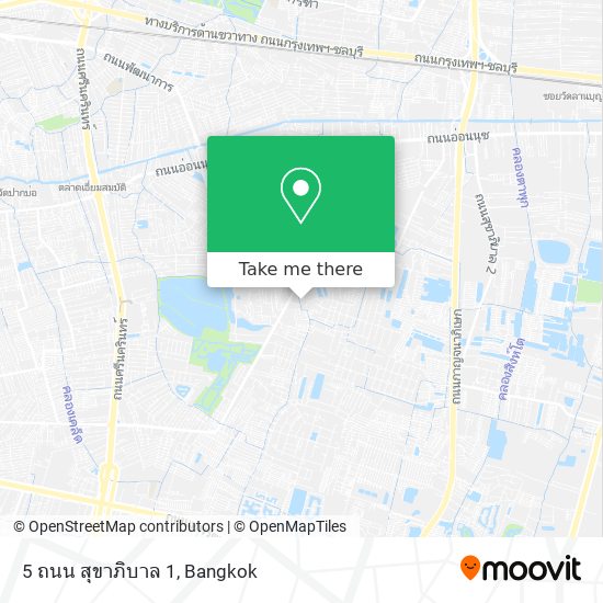 5 ถนน สุขาภิบาล 1 map