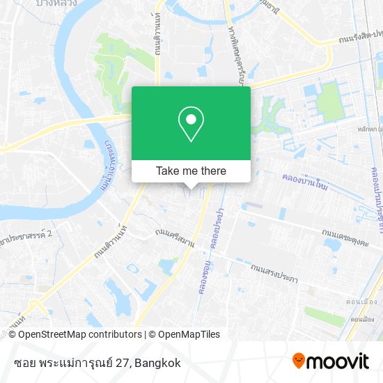 ซอย พระแม่การุณย์ 27 map