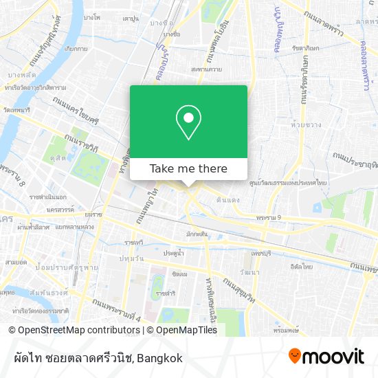 ผัดไท ซอยตลาดศรีวนิช map