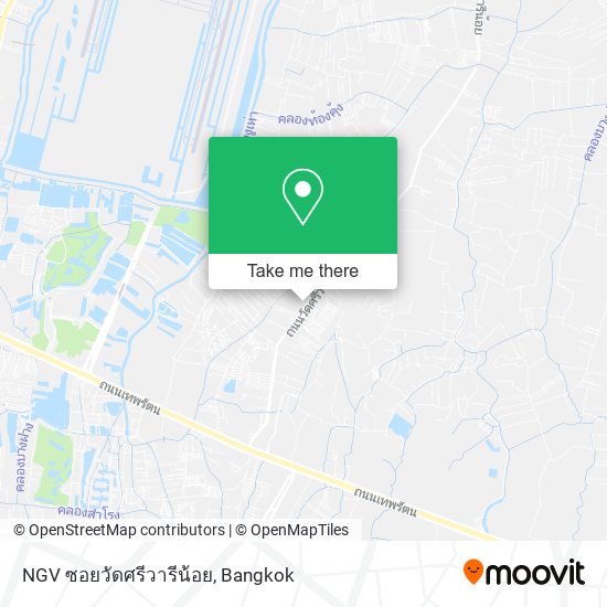 NGV ซอยวัดศรีวารีน้อย map