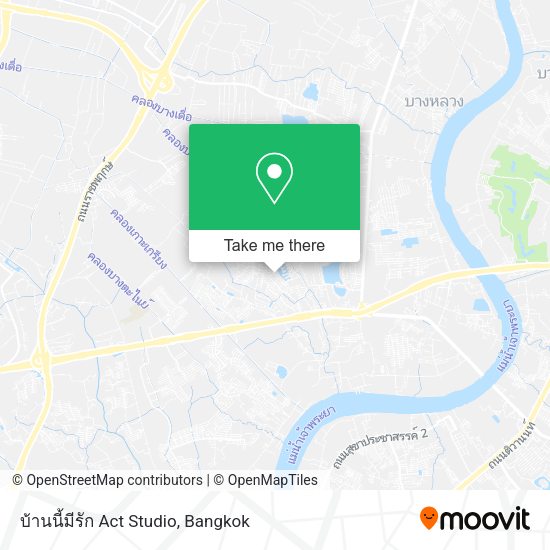 บ้านนี้มีรัก Act Studio map