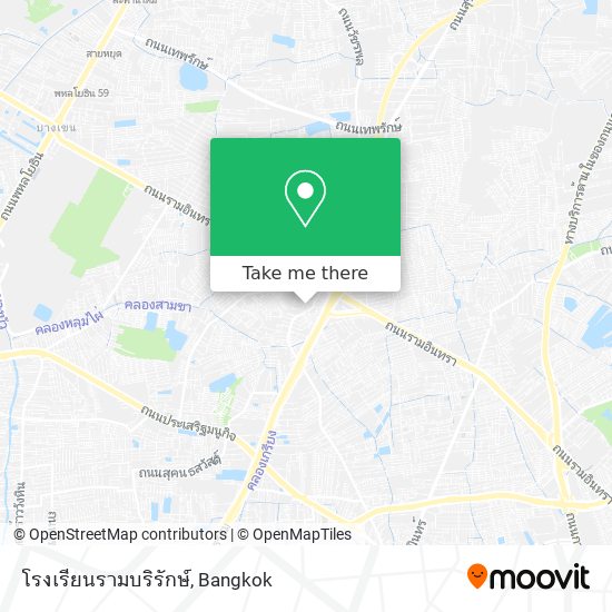 โรงเรียนรามบริรักษ์ map