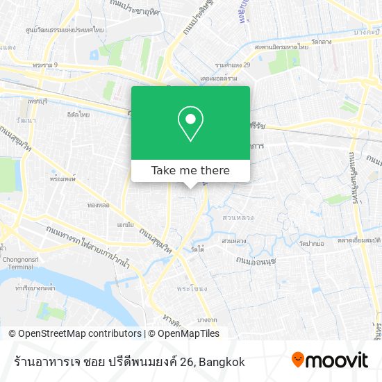 ร้านอาหารเจ ซอย ปรีดีพนมยงค์ 26 map