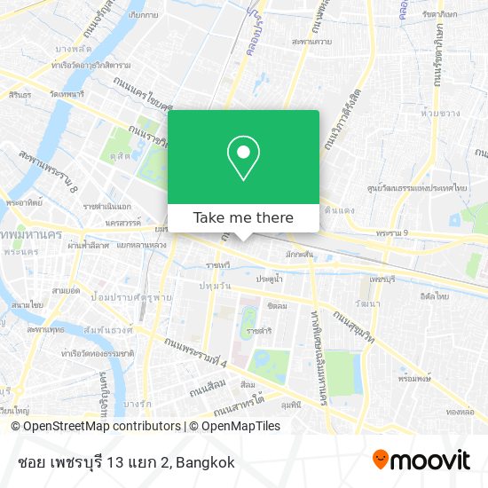 ซอย เพชรบุรี 13 แยก 2 map