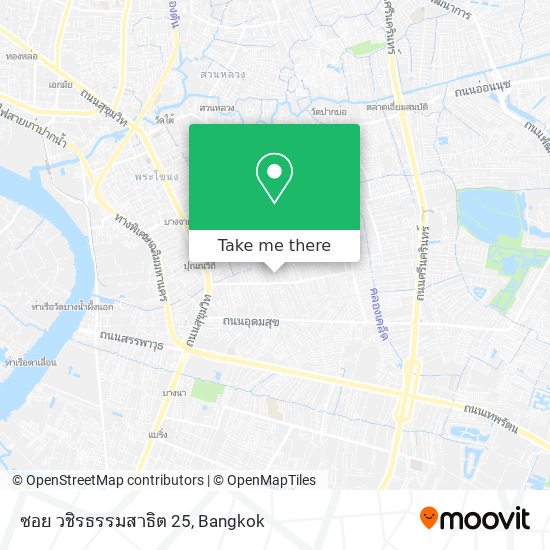 ซอย วชิรธรรมสาธิต 25 map
