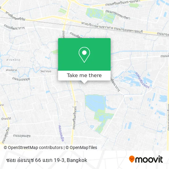 ซอย อ่อนนุช 66 แยก 19-3 map