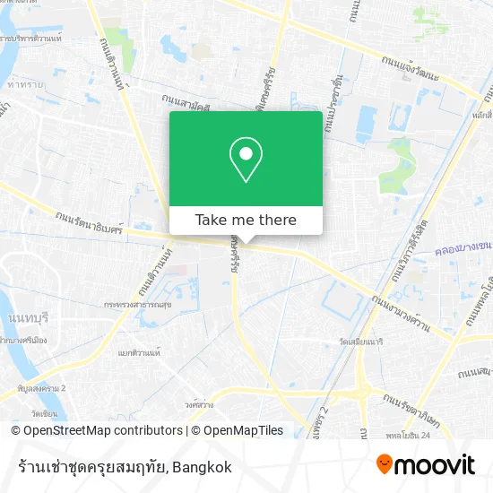 ร้านเช่าชุดครุยสมฤทัย map