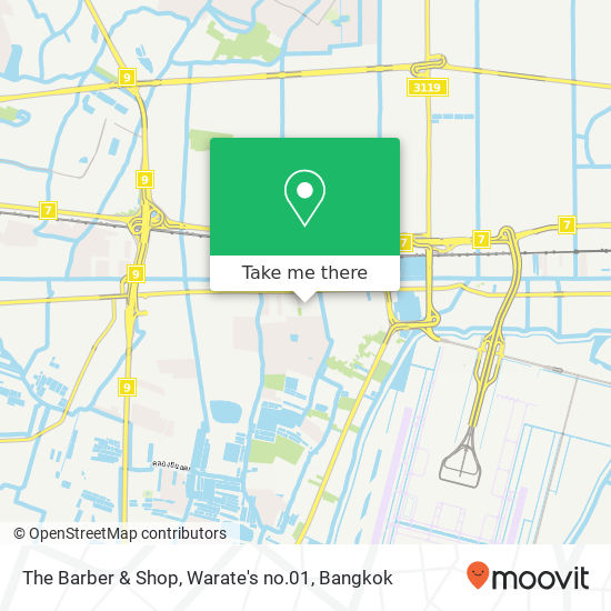 The Barber & Shop, Warate's no.01 map