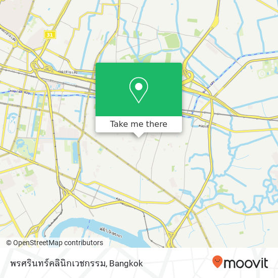 พรศรินทร์คลินิกเวชกรรม map