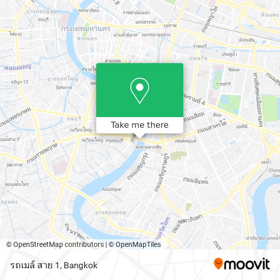 รถเมล์ สาย 1 map