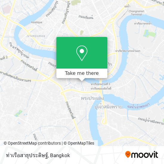 ท่าเรือสาธุประดิษฐ์ map