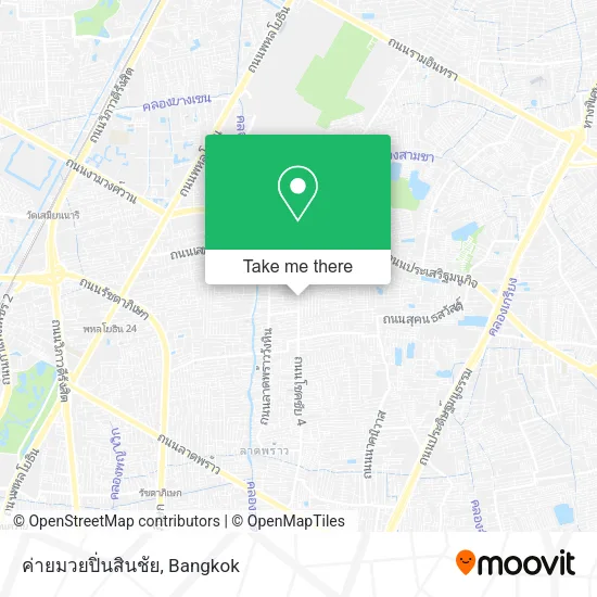 ค่ายมวยปิ่นสินชัย map