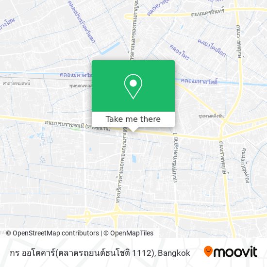 กร ออโตคาร์(ตลาดรถยนต์ธนโชติ 1112) map