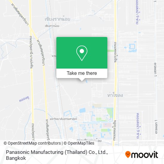 Panasonic Manufacturing (Thailand) Co., Ltd. map