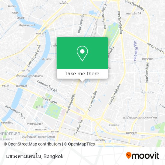 แขวงสามเสนใน map