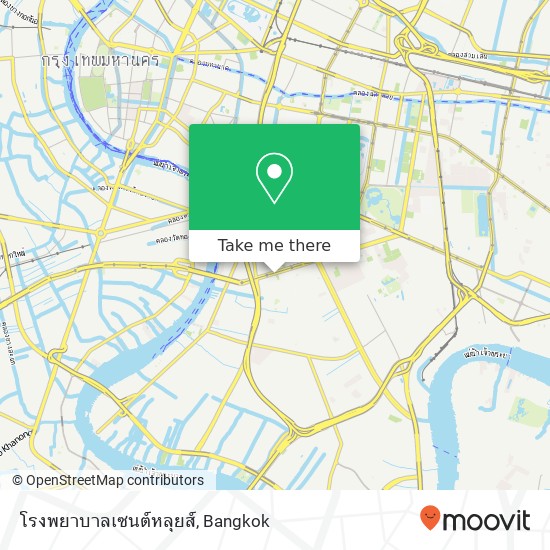 โรงพยาบาลเซนต์หลุยส์ map