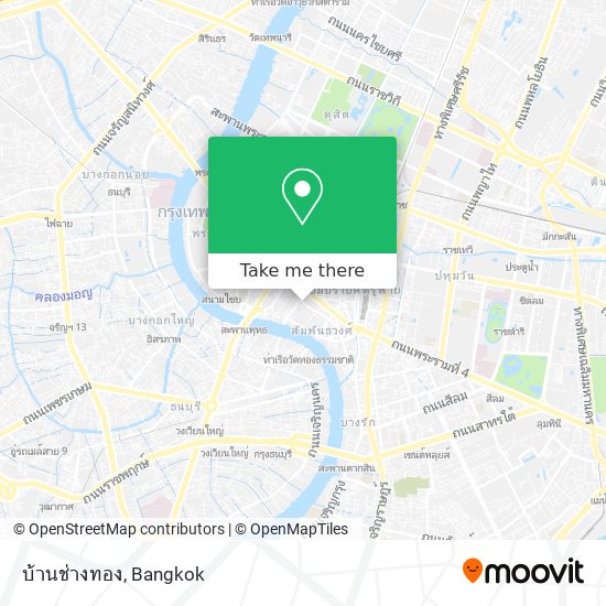 บ้านช่างทอง map