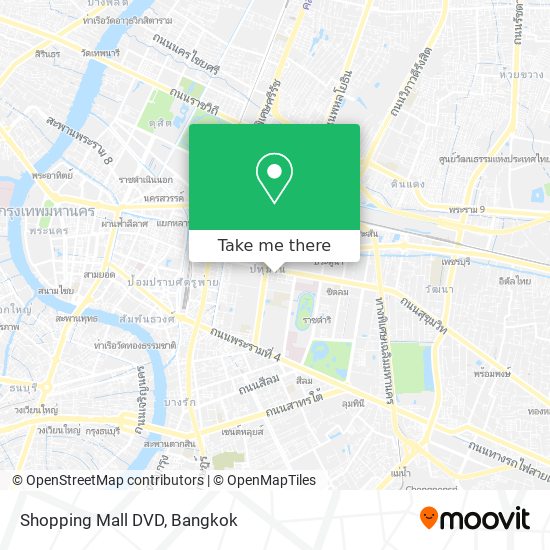 Shopping Mall DVD map