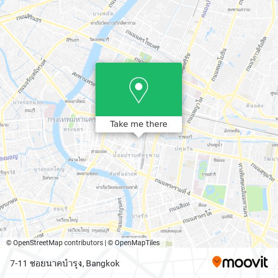 7-11 ซอยนาคบำรุง map