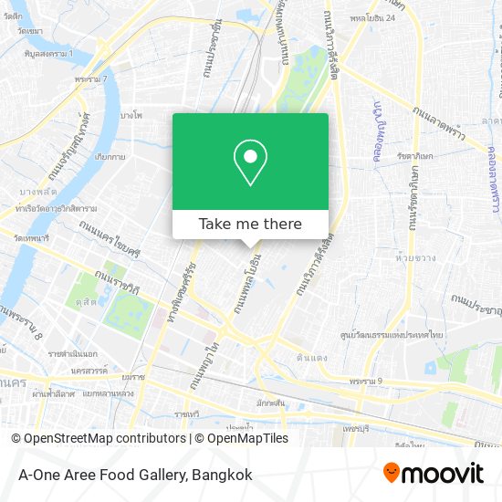 A-One Aree Food Gallery map