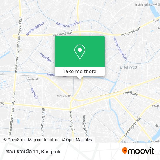 ซอย สวนผัก 11 map
