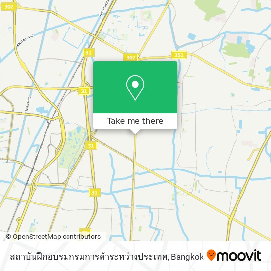 สถาบันฝึกอบรมกรมการค้าระหว่างประเทศ map