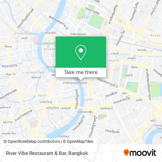River Vibe Restaurant & Bar map