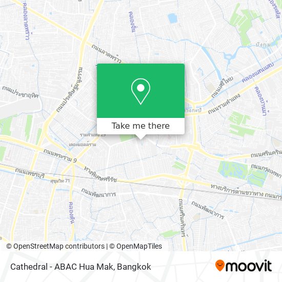 Cathedral - ABAC Hua Mak map