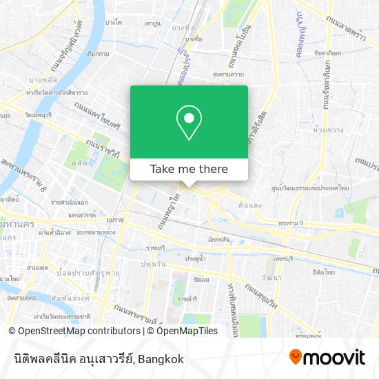 นิติพลคลีนิค อนุเสาวรีย์ map