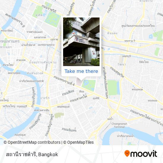 สถานีราชดำริ map