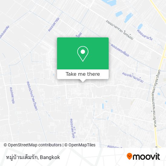 หมู่บ้านเต็มรัก map