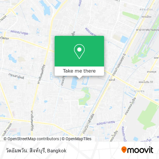 วัดอัมพวัน.   สิงห์บุรี map