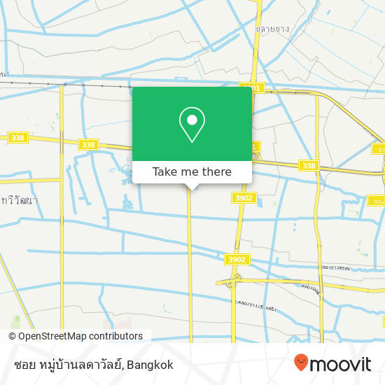 ซอย หมู่บ้านลดาวัลย์ map