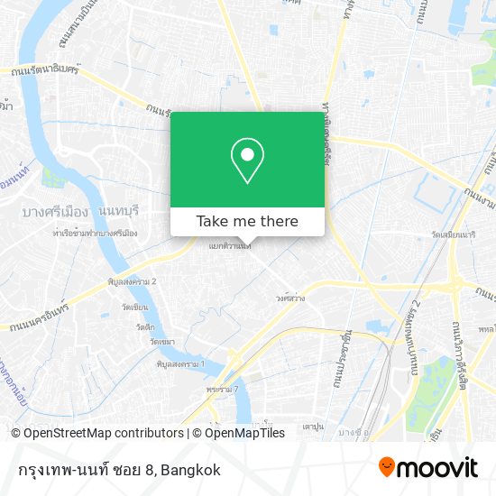 กรุงเทพ-นนท์ ซอย 8 map
