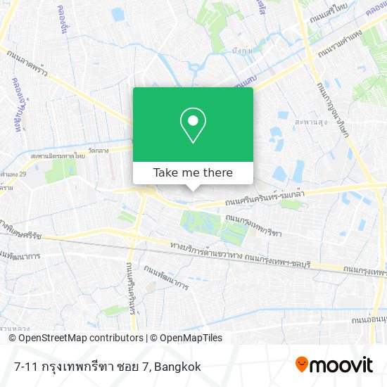 7-11 กรุงเทพกรีฑา ซอย 7 map