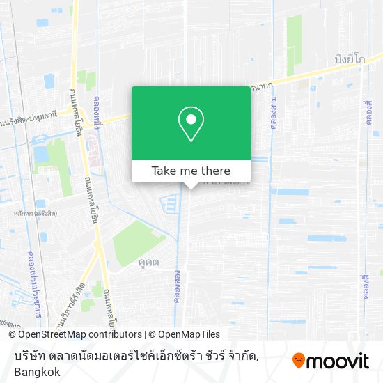 บริษัท ตลาดนัดมอเตอร์ไซค์เอ็กซ์ตร้า ชัวร์ จำกัด map