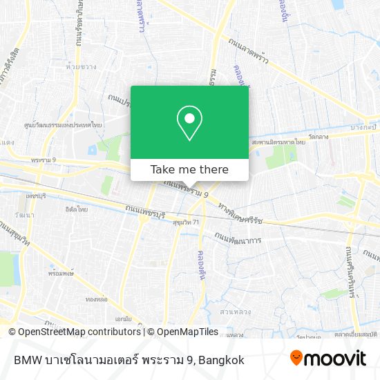 BMW บาเซโลนามอเตอร์ พระราม 9 map