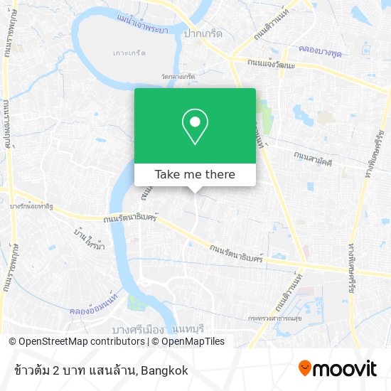ข้าวต้ม 2 บาท แสนล้าน map
