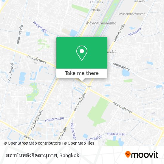 สถาบันพลังจิตตานุภาพ map