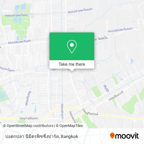 บ่อตกปลา นิมิตรฟิชชิ่งปาร์ค map