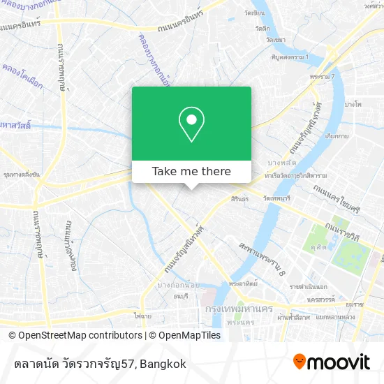 ตลาดนัด วัดรวกจรัญ57 map