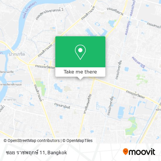 ซอย ราชพฤกษ์ 11 map