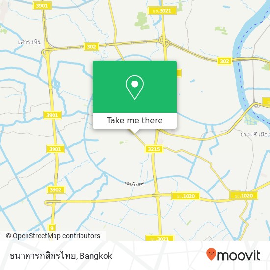 ธนาคารกสิกรไทย map