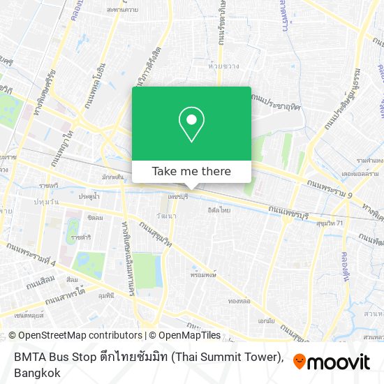 BMTA Bus Stop ตึกไทยซัมมิท (Thai Summit Tower) map