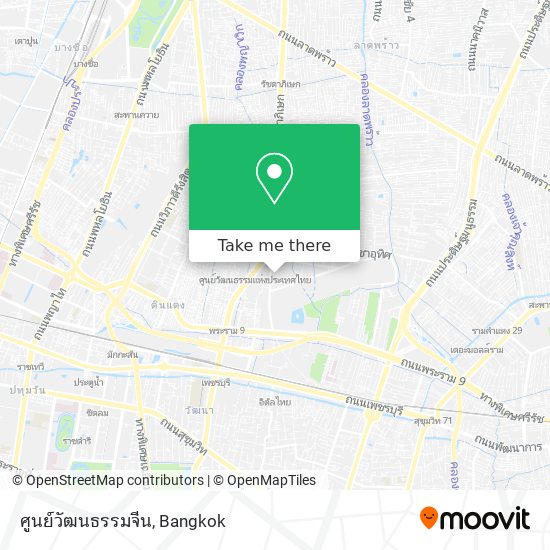 ศูนย์วัฒนธรรมจีน map
