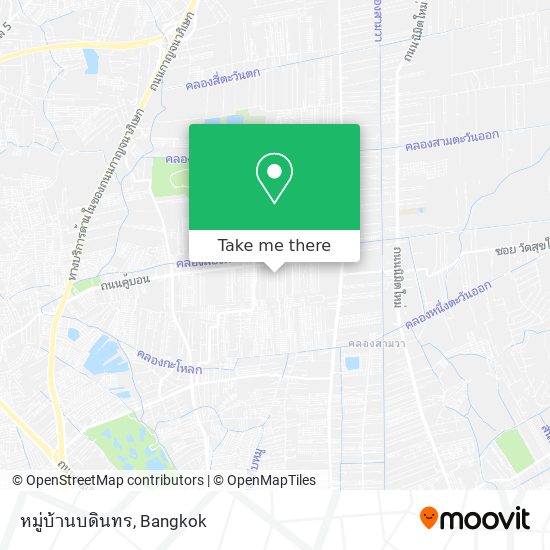 หมู่บ้านบดินทร map